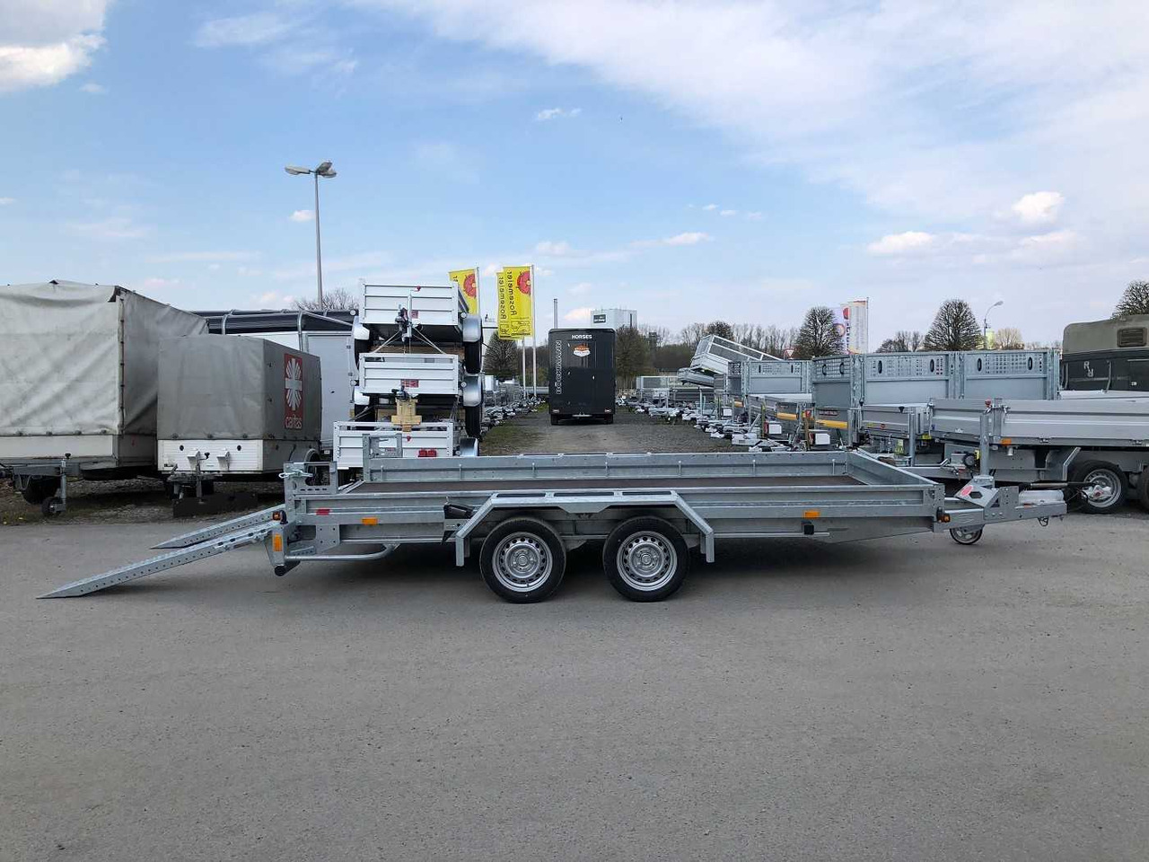 Novi Prikolica za radne strojeve BOECKMANN BT-ST 4019/35 AS Maschinentransporter: slika Novi Prikolica za radne strojeve BOECKMANN BT-ST 4019/35 AS Maschinentransporter