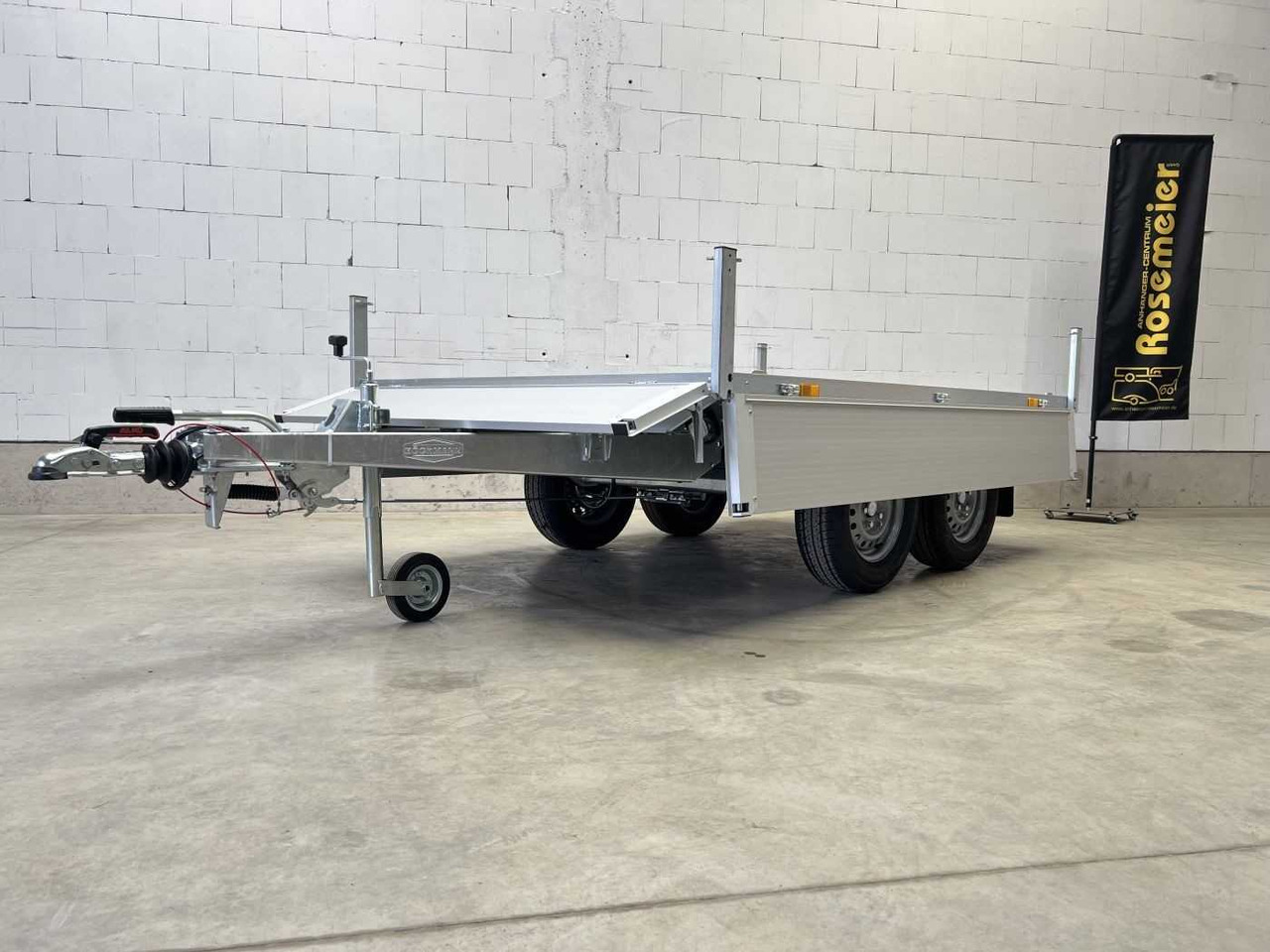 Novi Auto prikolica BOECKMANN HL-AL 2516/20 ECO XXL Hochlader: slika Novi Auto prikolica BOECKMANN HL-AL 2516/20 ECO XXL Hochlader