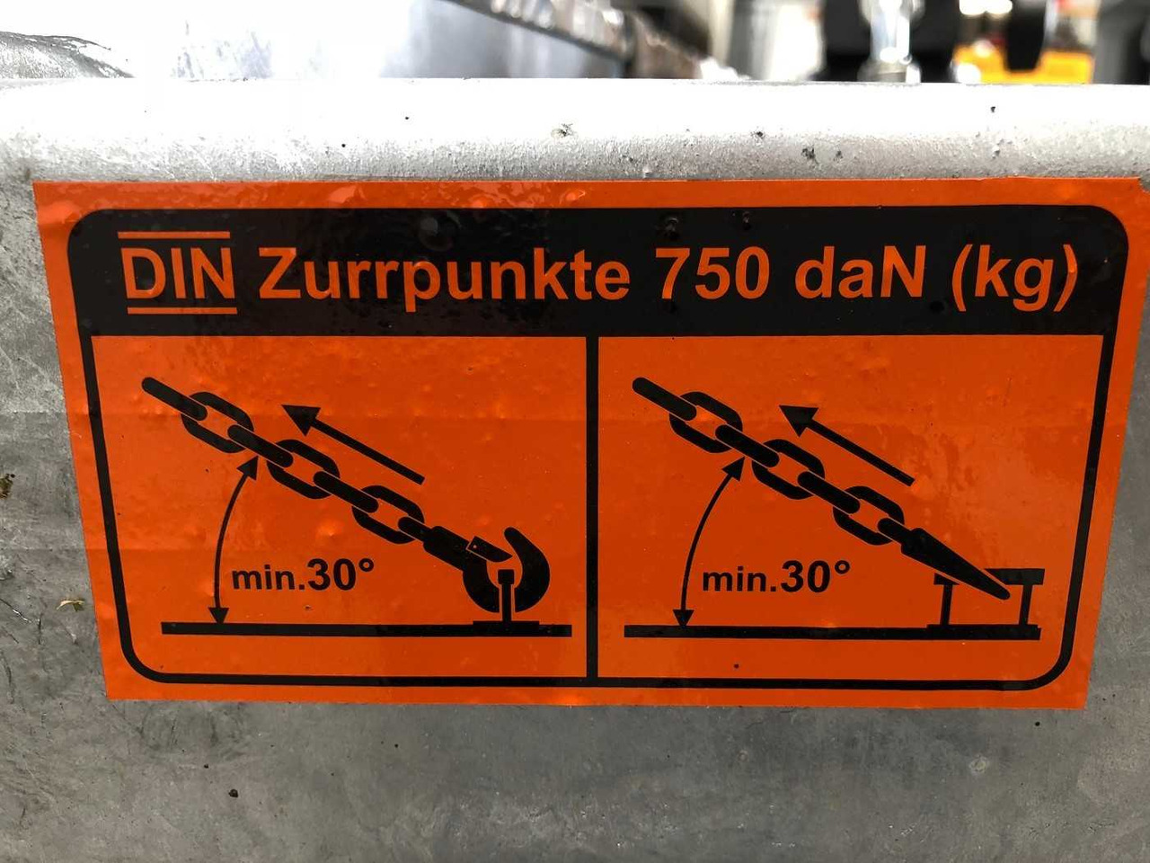 Novi Prikolica sa zatvorenim sandukom VEZEKO Husky FB K 35.40 Abs Tür Kofferanhänger: slika Novi Prikolica sa zatvorenim sandukom VEZEKO Husky FB K 35.40 Abs Tür Kofferanhänger