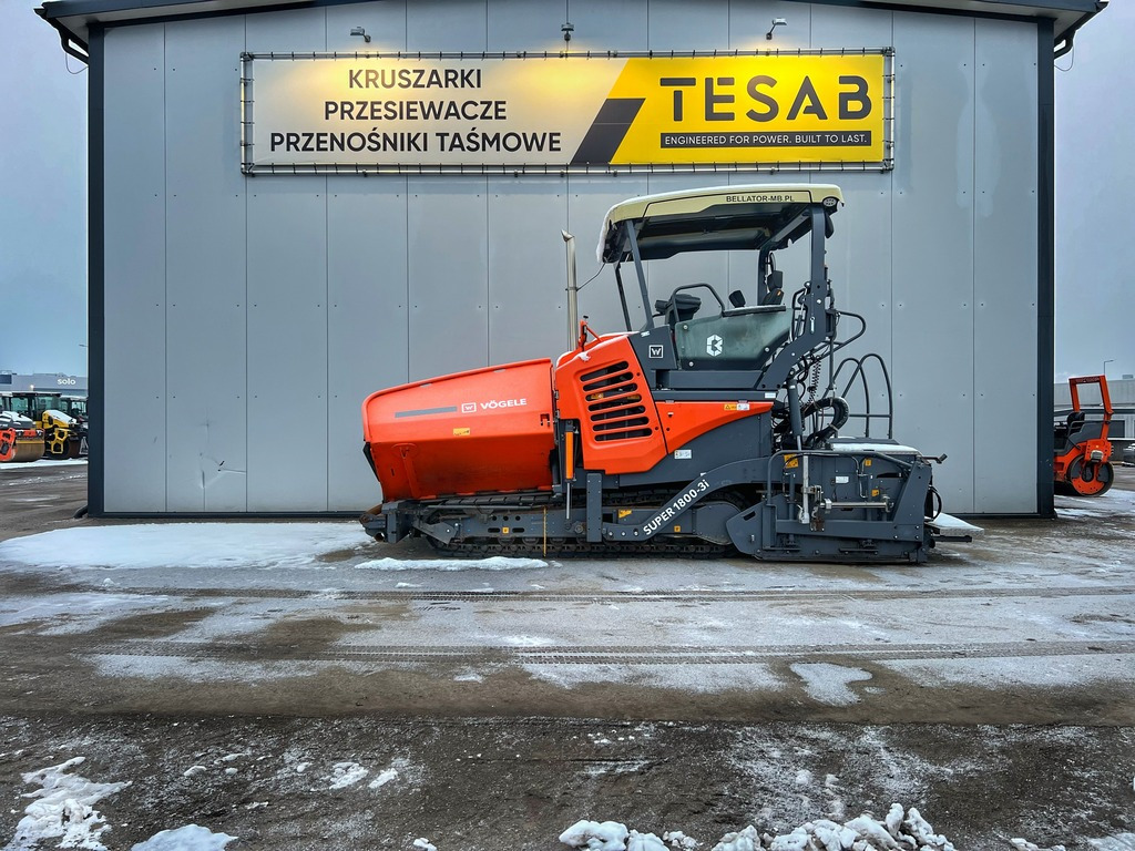 VÖGELE SUPER 1800-3i - Finišer za asfalt: slika VÖGELE SUPER 1800-3i - Finišer za asfalt VÖGELE SUPER 1800-3i - Finišer za asfalt: slika VÖGELE SUPER 1800-3i - Finišer za asfalt