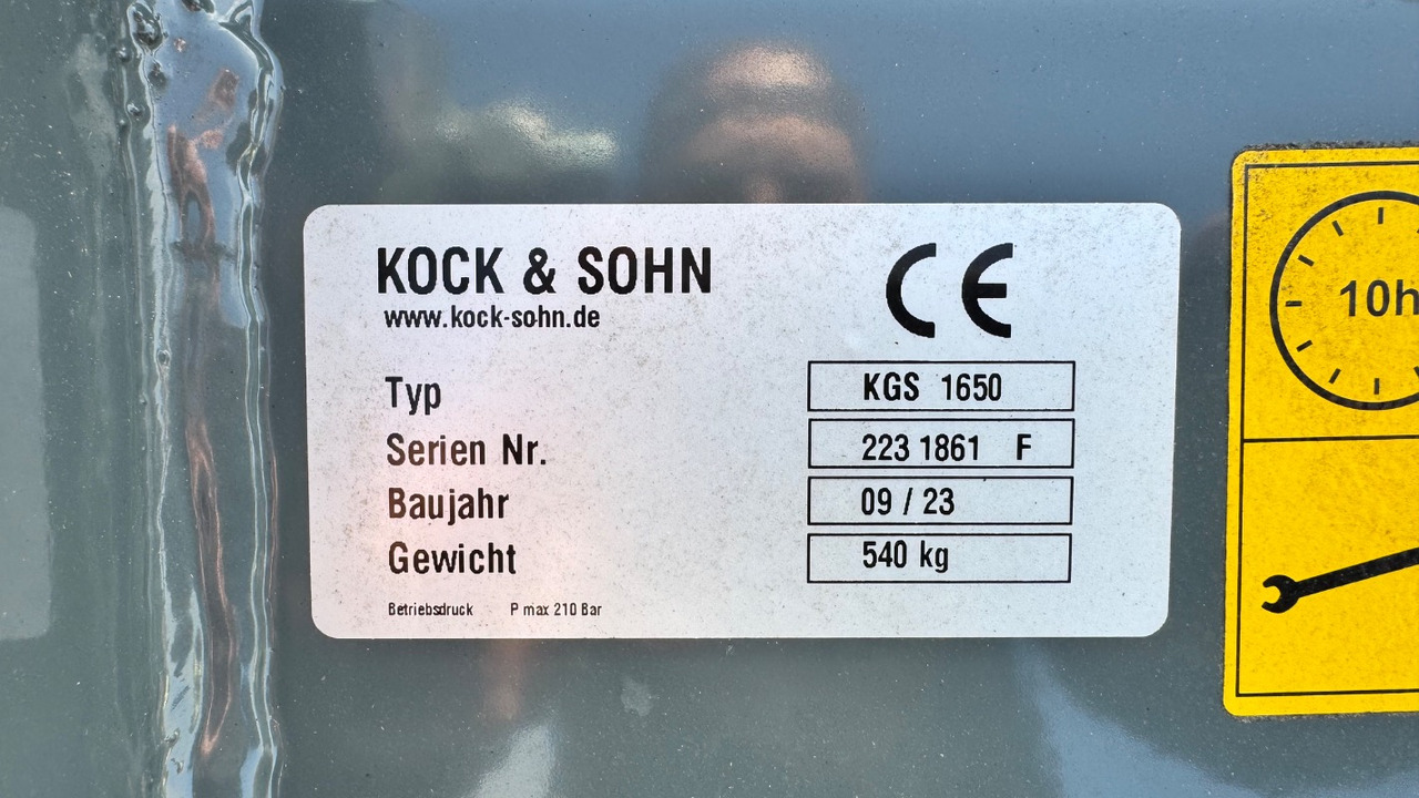 Kock Sohn Silagegreifschaufel KGS 1650 neuwertig - Bager: slika Kock Sohn Silagegreifschaufel KGS 1650 neuwertig - Bager Kock Sohn Silagegreifschaufel KGS 1650 neuwertig - Bager: slika Kock Sohn Silagegreifschaufel KGS 1650 neuwertig - Bager