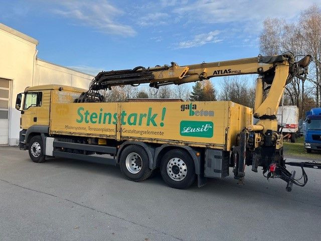 MAN TGS 26.400 Baustoff LKW mit Ladekran Atlas 210.2 - Kamion s otvorenim sandukom, Kamion s kranom: slika MAN TGS 26.400 Baustoff LKW mit Ladekran Atlas 210.2 - Kamion s otvorenim sandukom, Kamion s kranom MAN TGS 26.400 Baustoff LKW mit Ladekran Atlas 210.2 - Kamion s otvorenim sandukom, Kamion s kranom: slika MAN TGS 26.400 Baustoff LKW mit Ladekran Atlas 210.2 - Kamion s otvorenim sandukom, Kamion s kranom