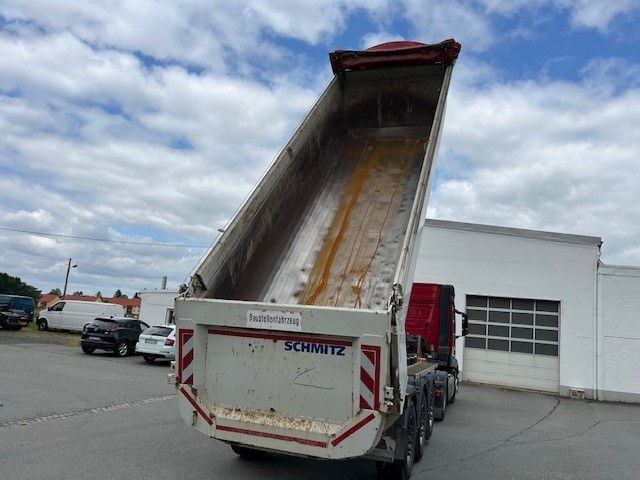 Kiper poluprikolica Schmitz Cargobull SKI 24 SL7,5 Stahlmulde elektrisches Verdeck TOP: slika Kiper poluprikolica Schmitz Cargobull SKI 24 SL7,5 Stahlmulde elektrisches Verdeck TOP