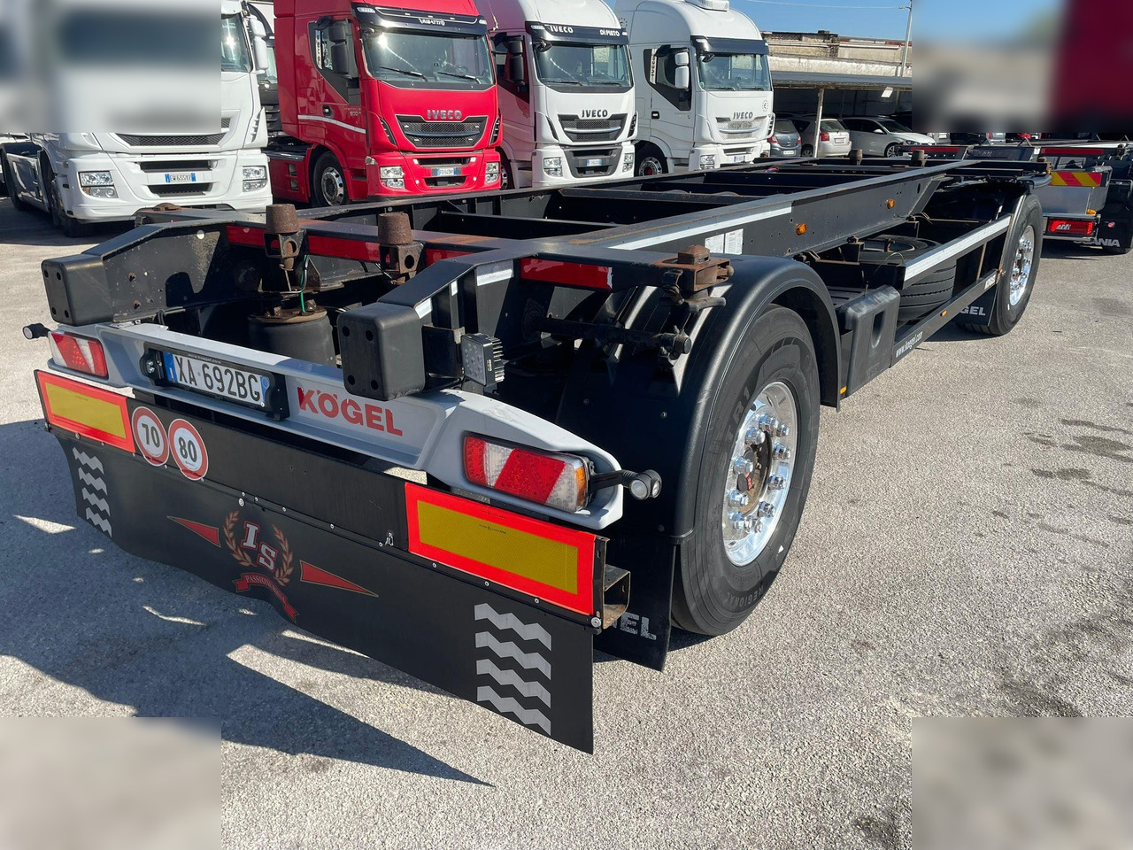 KÖGEL - Transporter kontejnera/ Prikolica s izmjenjivim sanducima: slika KÖGEL - Transporter kontejnera/ Prikolica s izmjenjivim sanducima KÖGEL - Transporter kontejnera/ Prikolica s izmjenjivim sanducima: slika KÖGEL - Transporter kontejnera/ Prikolica s izmjenjivim sanducima