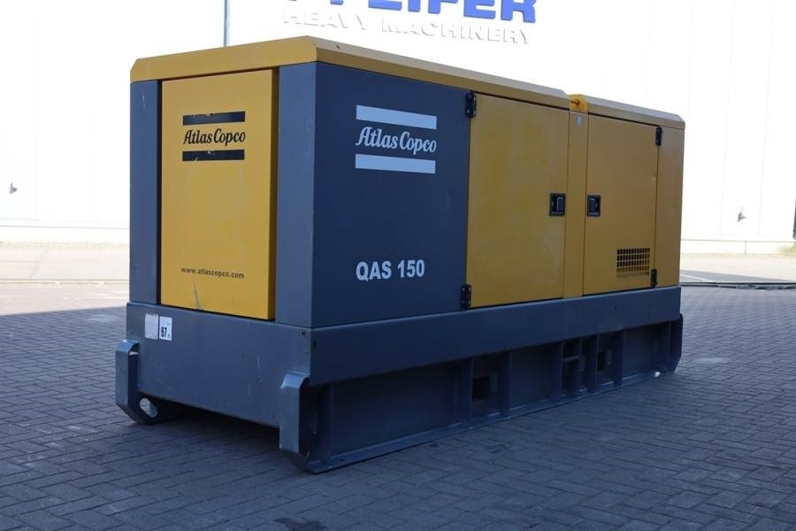 Atlas Copco QAS 150 Diesel, 150KVA - Generatorski set: slika Atlas Copco QAS 150 Diesel, 150KVA - Generatorski set Atlas Copco QAS 150 Diesel, 150KVA - Generatorski set: slika Atlas Copco QAS 150 Diesel, 150KVA - Generatorski set