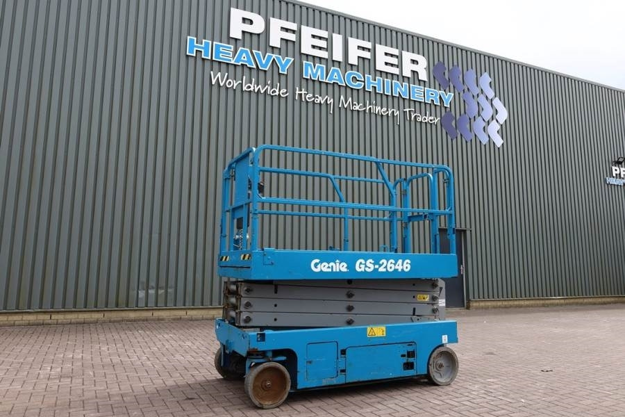 Genie GS2646 Electric, Working Height 9.80m, Capacity 45 - Škarasta podizna platforma: slika Genie GS2646 Electric, Working Height 9.80m, Capacity 45 - Škarasta podizna platforma Genie GS2646 Electric, Working Height 9.80m, Capacity 45 - Škarasta podizna platforma: slika Genie GS2646 Electric, Working Height 9.80m, Capacity 45 - Škarasta podizna platforma