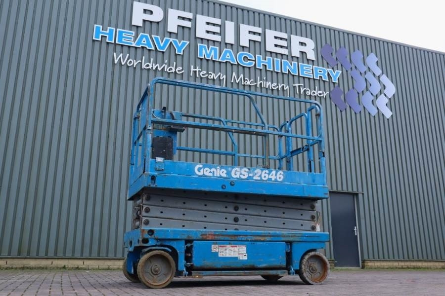 Genie GS2646 Electric, Working Height 9.80m, Capacity 45 - Škarasta podizna platforma: slika Genie GS2646 Electric, Working Height 9.80m, Capacity 45 - Škarasta podizna platforma Genie GS2646 Electric, Working Height 9.80m, Capacity 45 - Škarasta podizna platforma: slika Genie GS2646 Electric, Working Height 9.80m, Capacity 45 - Škarasta podizna platforma