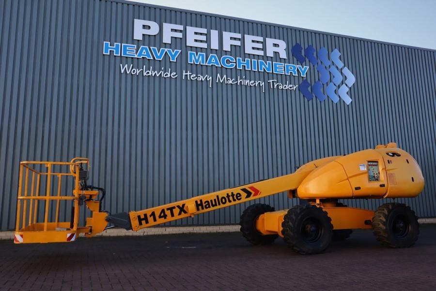 Haulotte H14TX As-Is, Diesel, 4x4 Drive, 14m Working Height - Teleskopski krak: slika Haulotte H14TX As-Is, Diesel, 4x4 Drive, 14m Working Height - Teleskopski krak Haulotte H14TX As-Is, Diesel, 4x4 Drive, 14m Working Height - Teleskopski krak: slika Haulotte H14TX As-Is, Diesel, 4x4 Drive, 14m Working Height - Teleskopski krak