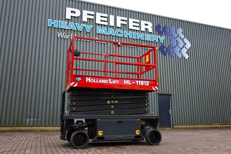 Holland Lift Ecostar HL-11812 Electric, 14m Working Height, 300 - Škarasta podizna platforma: slika Holland Lift Ecostar HL-11812 Electric, 14m Working Height, 300 - Škarasta podizna platforma Holland Lift Ecostar HL-11812 Electric, 14m Working Height, 300 - Škarasta podizna platforma: slika Holland Lift Ecostar HL-11812 Electric, 14m Working Height, 300 - Škarasta podizna platforma