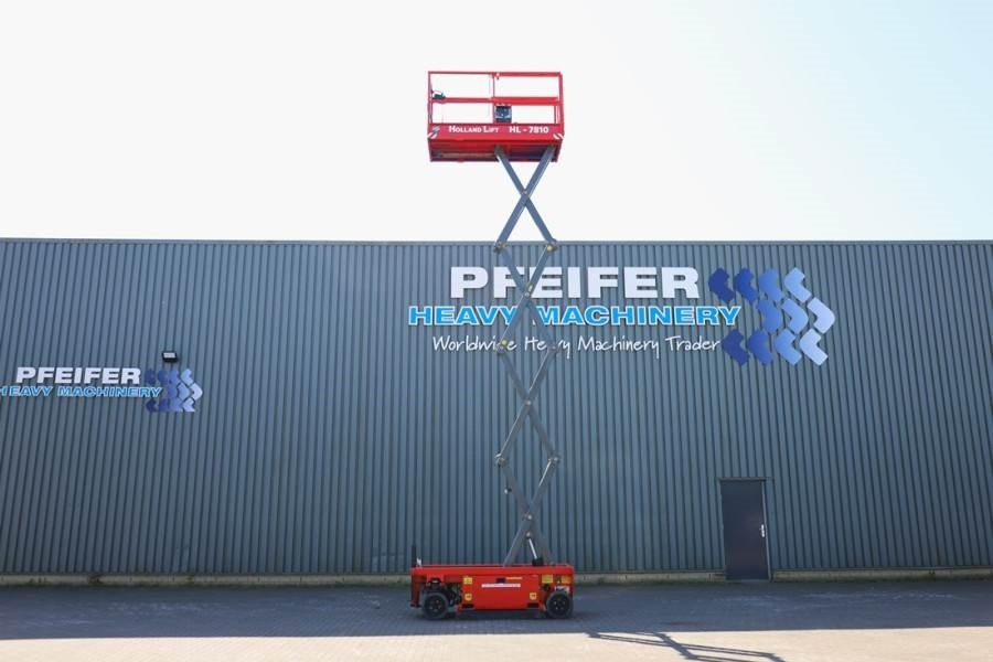 Holland Lift Ecostar HL-7810 Electric, 10m Working Height, 450k - Škarasta podizna platforma: slika Holland Lift Ecostar HL-7810 Electric, 10m Working Height, 450k - Škarasta podizna platforma Holland Lift Ecostar HL-7810 Electric, 10m Working Height, 450k - Škarasta podizna platforma: slika Holland Lift Ecostar HL-7810 Electric, 10m Working Height, 450k - Škarasta podizna platforma