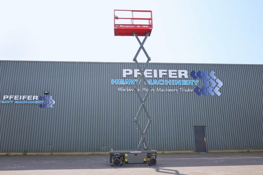 Holland Lift Ecostar HL-7810 Electric, 10m Working Height, 450k - Škarasta podizna platforma: slika Holland Lift Ecostar HL-7810 Electric, 10m Working Height, 450k - Škarasta podizna platforma Holland Lift Ecostar HL-7810 Electric, 10m Working Height, 450k - Škarasta podizna platforma: slika Holland Lift Ecostar HL-7810 Electric, 10m Working Height, 450k - Škarasta podizna platforma