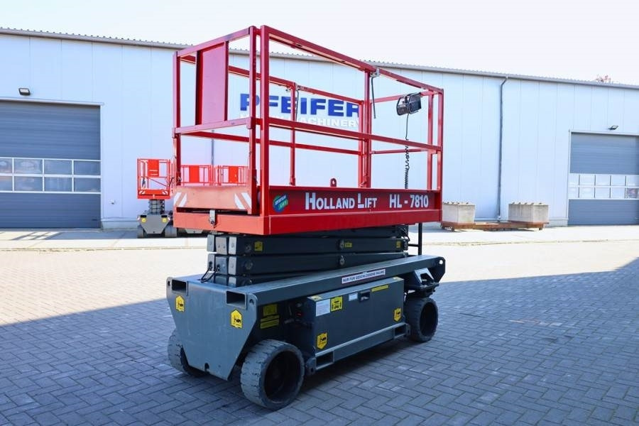 Holland Lift Ecostar HL-7810 Electric, 10m Working Height, 450k - Škarasta podizna platforma: slika Holland Lift Ecostar HL-7810 Electric, 10m Working Height, 450k - Škarasta podizna platforma Holland Lift Ecostar HL-7810 Electric, 10m Working Height, 450k - Škarasta podizna platforma: slika Holland Lift Ecostar HL-7810 Electric, 10m Working Height, 450k - Škarasta podizna platforma