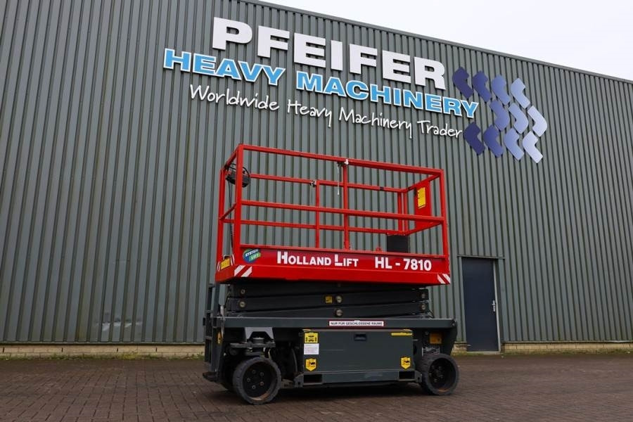 Holland Lift Ecostar HL-7810 Electric, 10m Working Height, 450k - Škarasta podizna platforma: slika Holland Lift Ecostar HL-7810 Electric, 10m Working Height, 450k - Škarasta podizna platforma Holland Lift Ecostar HL-7810 Electric, 10m Working Height, 450k - Škarasta podizna platforma: slika Holland Lift Ecostar HL-7810 Electric, 10m Working Height, 450k - Škarasta podizna platforma