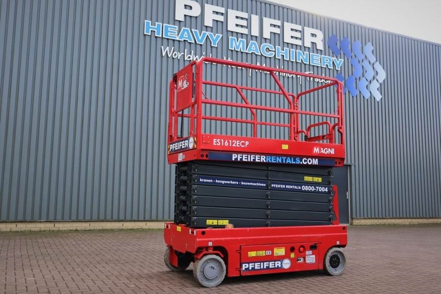 Magni ES1612ECP Valid inspection, *Guarantee!, Electric, - Škarasta podizna platforma: slika Magni ES1612ECP Valid inspection, *Guarantee!, Electric, - Škarasta podizna platforma Magni ES1612ECP Valid inspection, *Guarantee!, Electric, - Škarasta podizna platforma: slika Magni ES1612ECP Valid inspection, *Guarantee!, Electric, - Škarasta podizna platforma