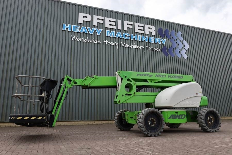 Niftylift HR21 HYBRID Hybrid, 4x4 Drive, 21m Working Height, - Zglobni krak: slika Niftylift HR21 HYBRID Hybrid, 4x4 Drive, 21m Working Height, - Zglobni krak Niftylift HR21 HYBRID Hybrid, 4x4 Drive, 21m Working Height, - Zglobni krak: slika Niftylift HR21 HYBRID Hybrid, 4x4 Drive, 21m Working Height, - Zglobni krak