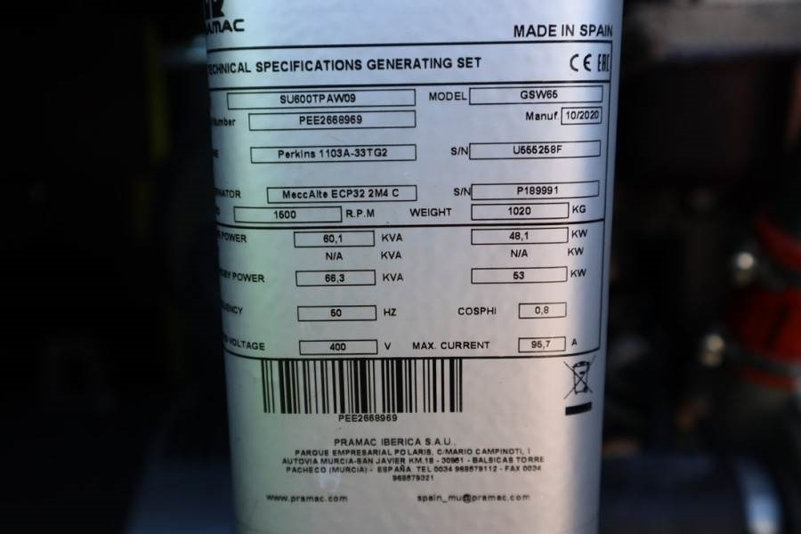 Zakup Pramac GSW65P-ACP Unused, Valid inspection, *Guarantee! D  Pramac GSW65P-ACP Unused, Valid inspection, *Guarantee! D: slika Zakup Pramac GSW65P-ACP Unused, Valid inspection, *Guarantee! D  Pramac GSW65P-ACP Unused, Valid inspection, *Guarantee! D