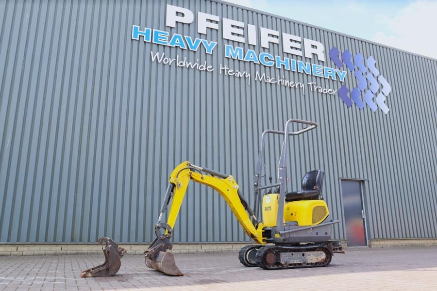 Wacker Neuson E08-01 Wacker Neuson mini excavator including 2 bu - Mini bager: slika Wacker Neuson E08-01 Wacker Neuson mini excavator including 2 bu - Mini bager Wacker Neuson E08-01 Wacker Neuson mini excavator including 2 bu - Mini bager: slika Wacker Neuson E08-01 Wacker Neuson mini excavator including 2 bu - Mini bager