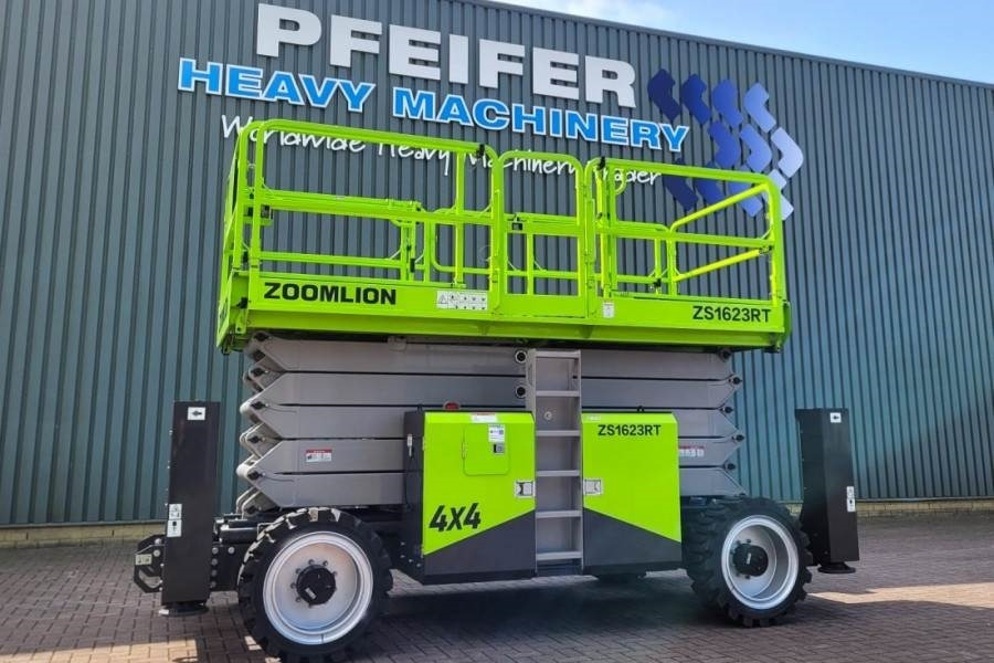 Zoomlion ZS1623RT Diesel, 4x4 Drive, 18m Working Height, 68 - Škarasta podizna platforma: slika Zoomlion ZS1623RT Diesel, 4x4 Drive, 18m Working Height, 68 - Škarasta podizna platforma Zoomlion ZS1623RT Diesel, 4x4 Drive, 18m Working Height, 68 - Škarasta podizna platforma: slika Zoomlion ZS1623RT Diesel, 4x4 Drive, 18m Working Height, 68 - Škarasta podizna platforma