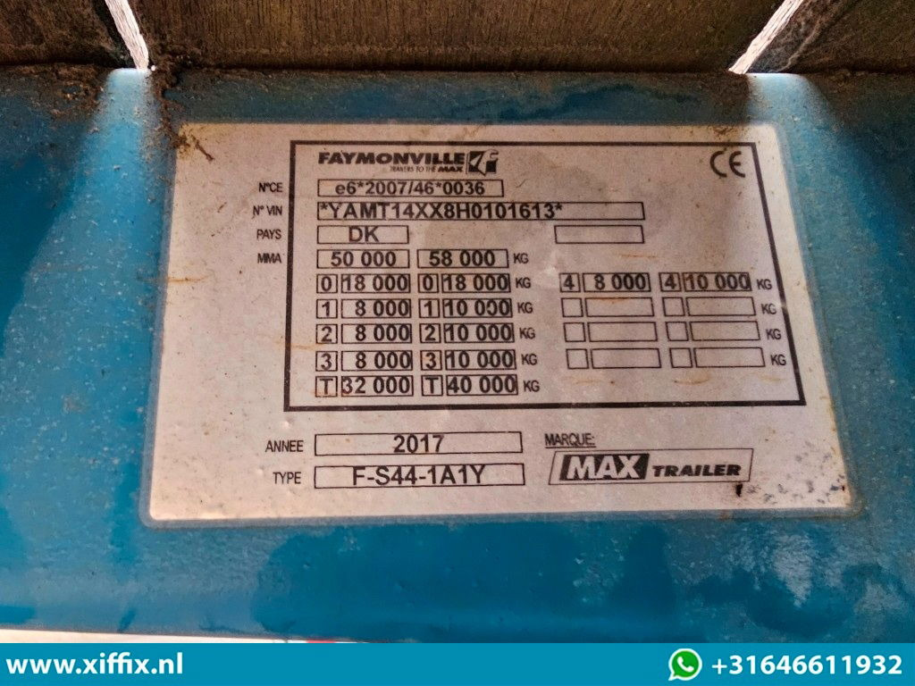 Poluprikolica s niskim utovarivačem Faymonville 4-ass. Semi dieplader / 2x Naloop gestuurd: slika Poluprikolica s niskim utovarivačem Faymonville 4-ass. Semi dieplader / 2x Naloop gestuurd