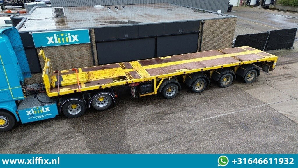 Faymonville 4-ass. Vlakke triple 3x uitschuifbare oplegger / 35 meter / 4x gestuurd - Poluprikolica plato/ Otvoreni sanduk: slika Faymonville 4-ass. Vlakke triple 3x uitschuifbare oplegger / 35 meter / 4x gestuurd - Poluprikolica plato/ Otvoreni sanduk Faymonville 4-ass. Vlakke triple 3x uitschuifbare oplegger / 35 meter / 4x gestuurd - Poluprikolica plato/ Otvoreni sanduk: slika Faymonville 4-ass. Vlakke triple 3x uitschuifbare oplegger / 35 meter / 4x gestuurd - Poluprikolica plato/ Otvoreni sanduk