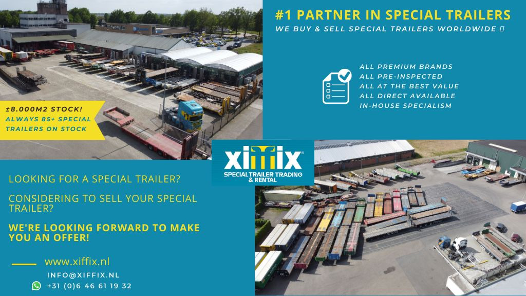 Poluprikolica s niskim utovarivačem Faymonville TE Huur 3-ass. Semi dieplader met dubbele hydr. Kleppen en hydr. Ver: slika Poluprikolica s niskim utovarivačem Faymonville TE Huur 3-ass. Semi dieplader met dubbele hydr. Kleppen en hydr. Ver