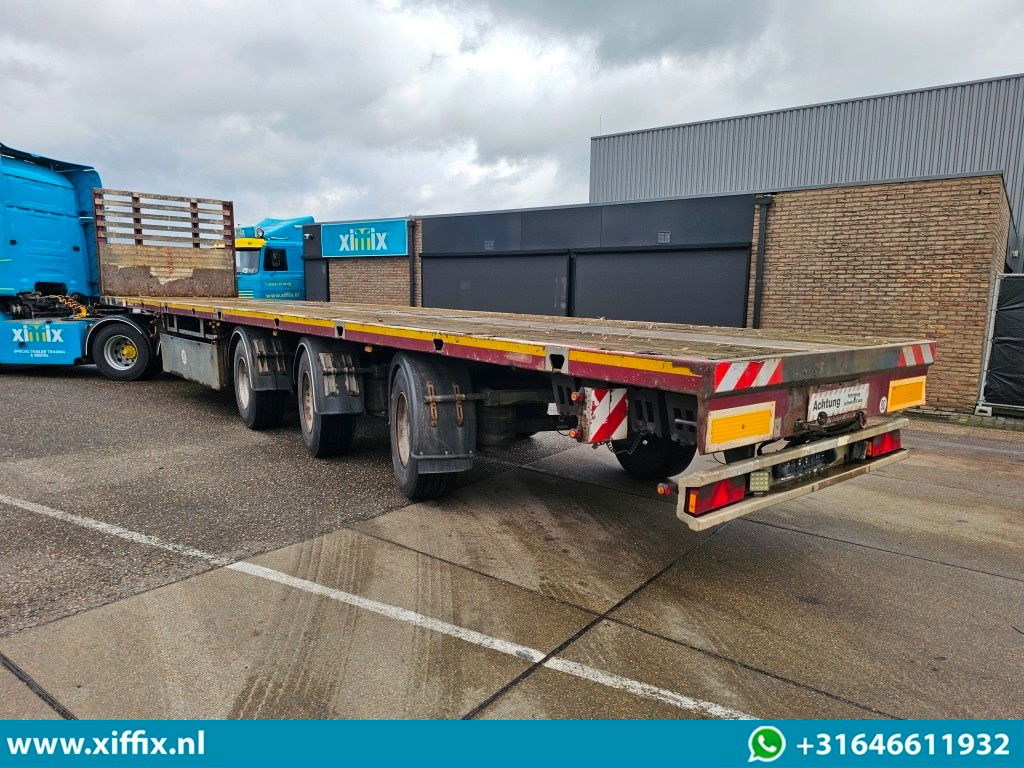 Meusburger 3-ass. Vlakke uitschuifbare oplegger / 3x gestuurd - Poluprikolica plato/ Otvoreni sanduk: slika Meusburger 3-ass. Vlakke uitschuifbare oplegger / 3x gestuurd - Poluprikolica plato/ Otvoreni sanduk Meusburger 3-ass. Vlakke uitschuifbare oplegger / 3x gestuurd - Poluprikolica plato/ Otvoreni sanduk: slika Meusburger 3-ass. Vlakke uitschuifbare oplegger / 3x gestuurd - Poluprikolica plato/ Otvoreni sanduk