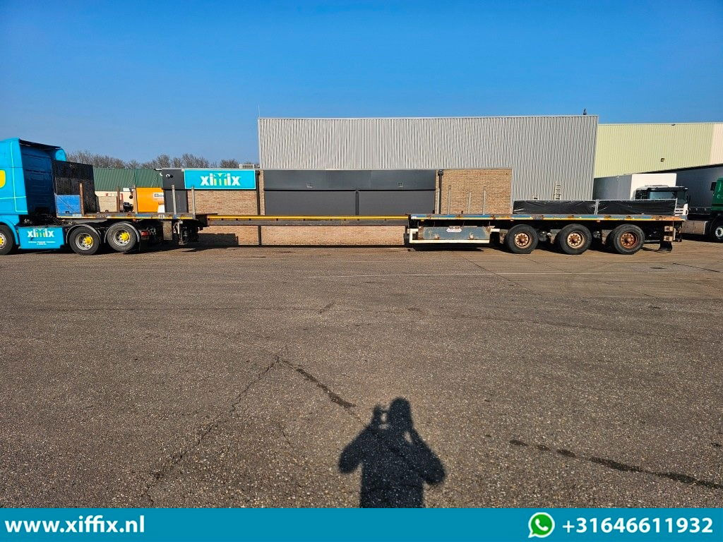 Poluprikolica plato/ Otvoreni sanduk Nooteboom 3-ass. Vlakke uitschuifbare oplegger / 3x gestuurd: slika Poluprikolica plato/ Otvoreni sanduk Nooteboom 3-ass. Vlakke uitschuifbare oplegger / 3x gestuurd Poluprikolica plato/ Otvoreni sanduk Nooteboom 3-ass. Vlakke uitschuifbare oplegger / 3x gestuurd: slika Poluprikolica plato/ Otvoreni sanduk Nooteboom 3-ass. Vlakke uitschuifbare oplegger / 3x gestuurd