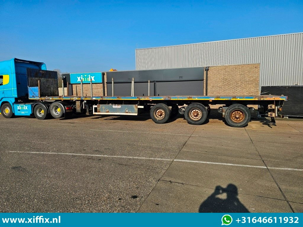 Poluprikolica plato/ Otvoreni sanduk Nooteboom 3-ass. Vlakke uitschuifbare oplegger / 3x gestuurd: slika Poluprikolica plato/ Otvoreni sanduk Nooteboom 3-ass. Vlakke uitschuifbare oplegger / 3x gestuurd Poluprikolica plato/ Otvoreni sanduk Nooteboom 3-ass. Vlakke uitschuifbare oplegger / 3x gestuurd: slika Poluprikolica plato/ Otvoreni sanduk Nooteboom 3-ass. Vlakke uitschuifbare oplegger / 3x gestuurd