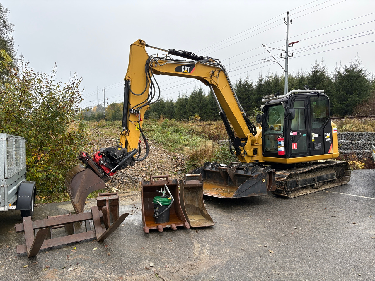 CAT 308E2 CR - Bager: slika CAT 308E2 CR - Bager CAT 308E2 CR - Bager: slika CAT 308E2 CR - Bager