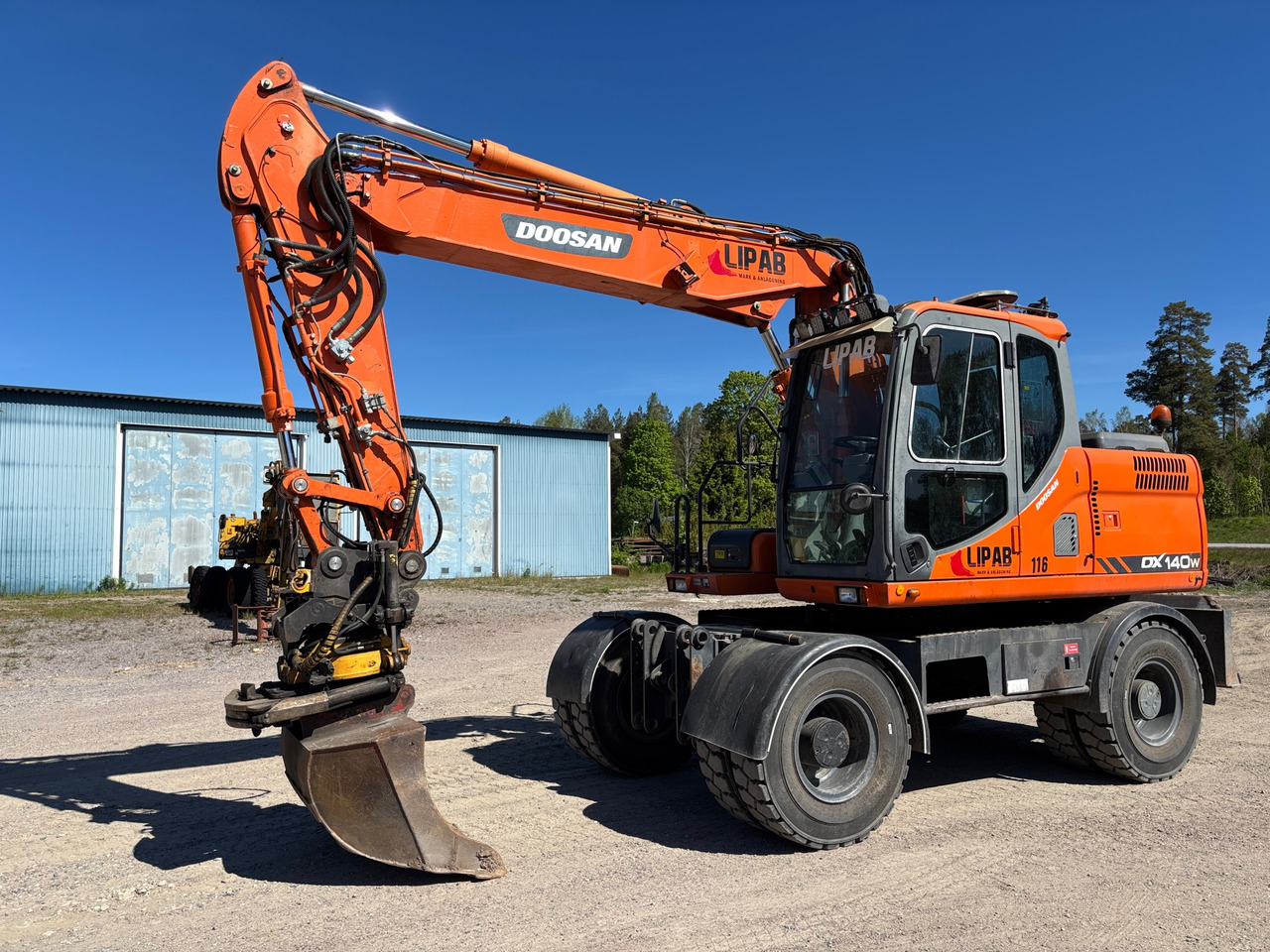 Doosan DX140W - Bager: slika Doosan DX140W - Bager Doosan DX140W - Bager: slika Doosan DX140W - Bager