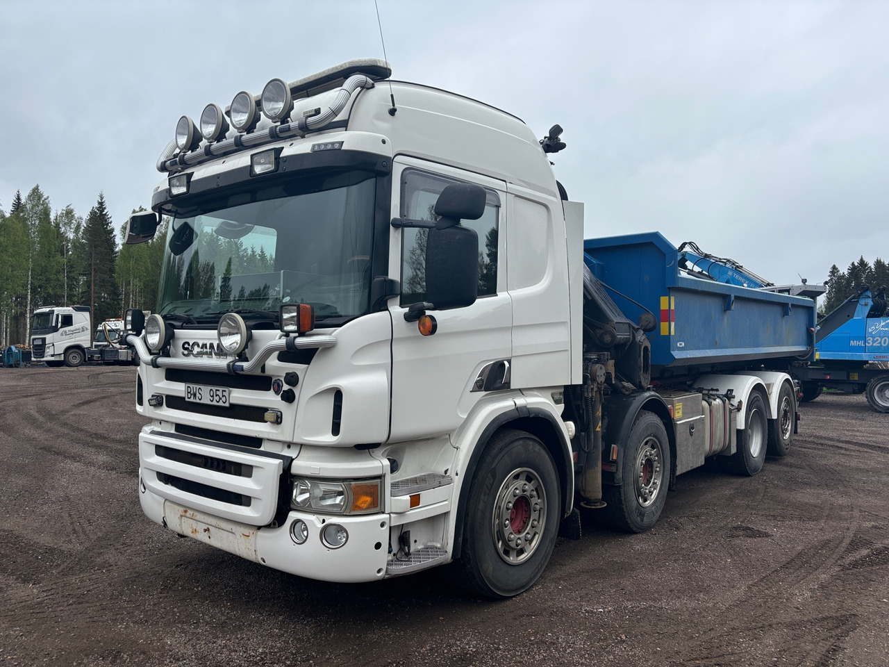 Scania P400 - Kamion s kranom: slika Scania P400 - Kamion s kranom Scania P400 - Kamion s kranom: slika Scania P400 - Kamion s kranom