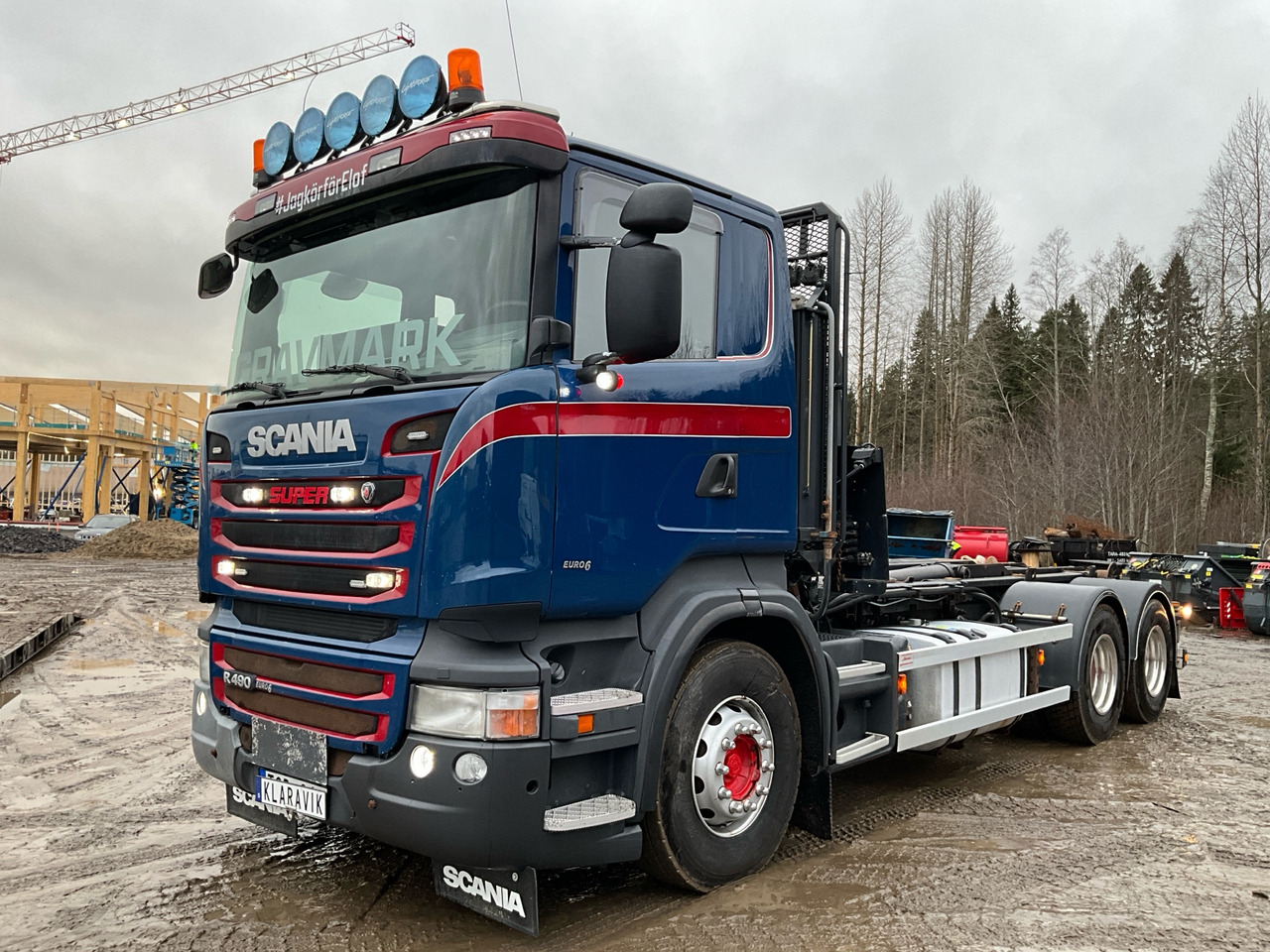 Scania R490 - Kamion s kukastom dizalicom: slika Scania R490 - Kamion s kukastom dizalicom Scania R490 - Kamion s kukastom dizalicom: slika Scania R490 - Kamion s kukastom dizalicom