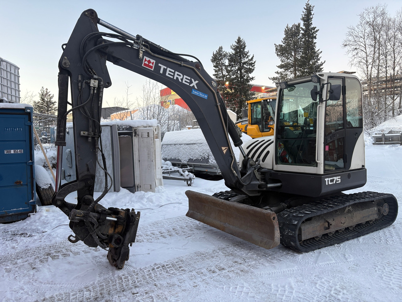 Terex TC75 - Bager: slika Terex TC75 - Bager Terex TC75 - Bager: slika Terex TC75 - Bager