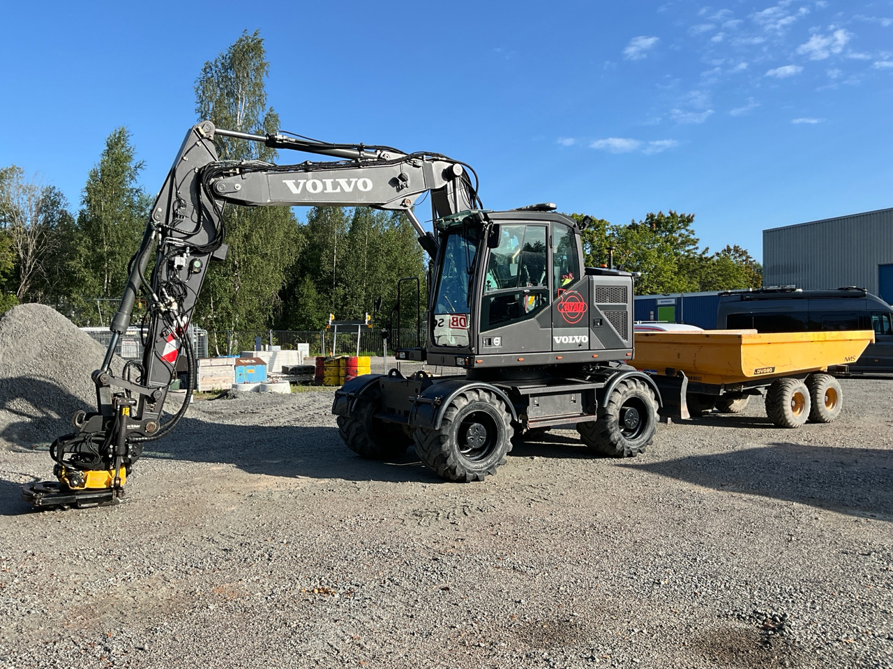 Volvo EWR150E - Bager: slika Volvo EWR150E - Bager Volvo EWR150E - Bager: slika Volvo EWR150E - Bager