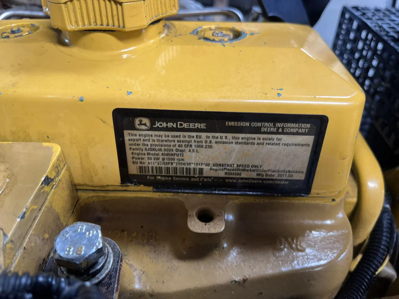 John Deere aggregaat john deere 97 kva - Generatorski set: slika John Deere aggregaat john deere 97 kva - Generatorski set John Deere aggregaat john deere 97 kva - Generatorski set: slika John Deere aggregaat john deere 97 kva - Generatorski set