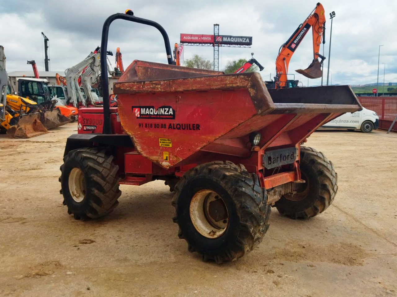 BARFORD SX9000 - Mini istovarivač: slika BARFORD SX9000 - Mini istovarivač BARFORD SX9000 - Mini istovarivač: slika BARFORD SX9000 - Mini istovarivač