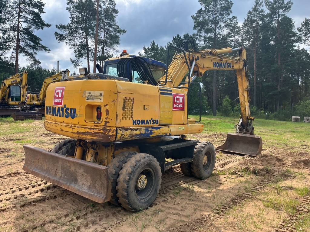 Komatsu PW 160 ES-7K  - Bager na kotačima: slika Komatsu PW 160 ES-7K  - Bager na kotačima Komatsu PW 160 ES-7K  - Bager na kotačima: slika Komatsu PW 160 ES-7K  - Bager na kotačima