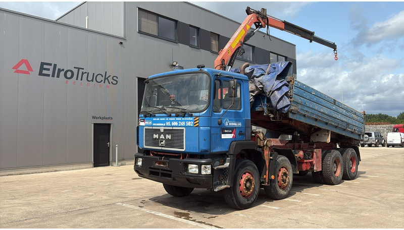 MAN 35.362 (6 CYLINDER / MANUAL PUMP / 8X4 / FALFINGER CRANE PK80 / STEEL SUSP.) - Kiper, Kamion s kranom: slika MAN 35.362 (6 CYLINDER / MANUAL PUMP / 8X4 / FALFINGER CRANE PK80 / STEEL SUSP.) - Kiper, Kamion s kranom MAN 35.362 (6 CYLINDER / MANUAL PUMP / 8X4 / FALFINGER CRANE PK80 / STEEL SUSP.) - Kiper, Kamion s kranom: slika MAN 35.362 (6 CYLINDER / MANUAL PUMP / 8X4 / FALFINGER CRANE PK80 / STEEL SUSP.) - Kiper, Kamion s kranom