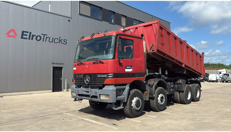 Kiper Mercedes-Benz actros 4140 (EPS / 8X6 / LAMES / GRAND PONT / GRAND BENNE / 3 PONTS / TRES BONNE ETAT): slika Kiper Mercedes-Benz actros 4140 (EPS / 8X6 / LAMES / GRAND PONT / GRAND BENNE / 3 PONTS / TRES BONNE ETAT)