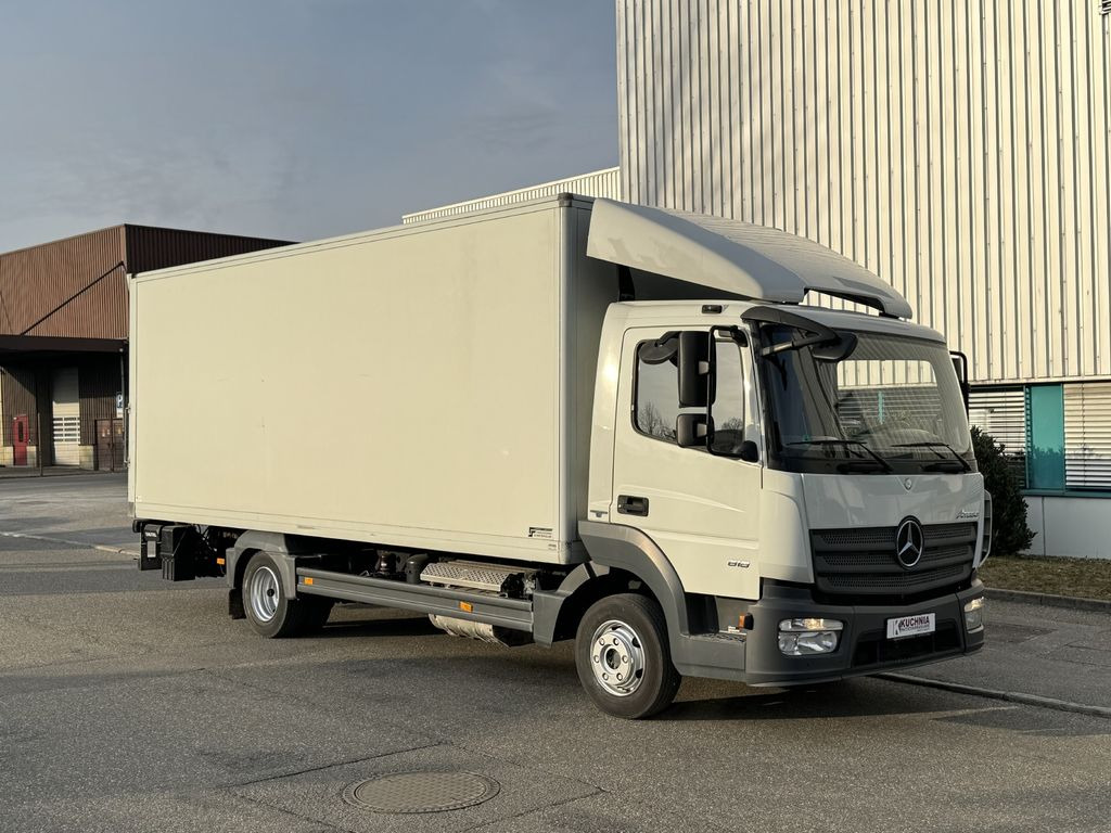 Mercedes-Benz Atego 818L Koffer 6,3m LBW Klima Autom. Luftgef. - Dostavno vozilo sa zatvorenim sandukom: slika Mercedes-Benz Atego 818L Koffer 6,3m LBW Klima Autom. Luftgef. - Dostavno vozilo sa zatvorenim sandukom Mercedes-Benz Atego 818L Koffer 6,3m LBW Klima Autom. Luftgef. - Dostavno vozilo sa zatvorenim sandukom: slika Mercedes-Benz Atego 818L Koffer 6,3m LBW Klima Autom. Luftgef. - Dostavno vozilo sa zatvorenim sandukom