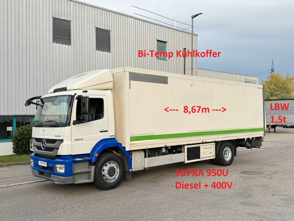 Mercedes-Benz Axor 1824L Bi-Temp. Kühlkoffer 8,67m LBW Supra - Kamion hladnjača: slika Mercedes-Benz Axor 1824L Bi-Temp. Kühlkoffer 8,67m LBW Supra - Kamion hladnjača Mercedes-Benz Axor 1824L Bi-Temp. Kühlkoffer 8,67m LBW Supra - Kamion hladnjača: slika Mercedes-Benz Axor 1824L Bi-Temp. Kühlkoffer 8,67m LBW Supra - Kamion hladnjača