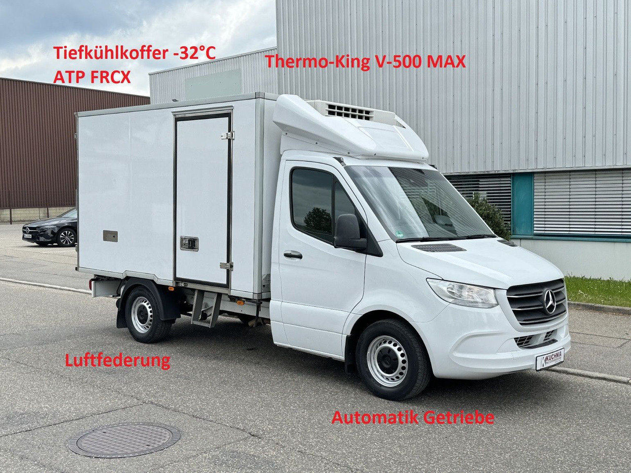 Mercedes-Benz Sprinter 316 Tiefkühl 3,3m TK V-500 MAX Luftgef. - Dostavno vozilo hladnjača: slika Mercedes-Benz Sprinter 316 Tiefkühl 3,3m TK V-500 MAX Luftgef. - Dostavno vozilo hladnjača Mercedes-Benz Sprinter 316 Tiefkühl 3,3m TK V-500 MAX Luftgef. - Dostavno vozilo hladnjača: slika Mercedes-Benz Sprinter 316 Tiefkühl 3,3m TK V-500 MAX Luftgef. - Dostavno vozilo hladnjača