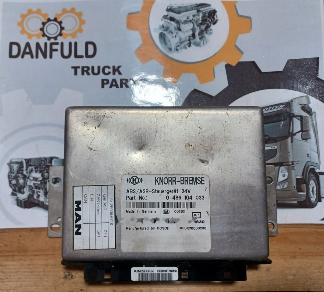 Knorr-Bremse 0486104033 MAN truck - Upravljačka jedinica (ECU) za Kamion: slika Knorr-Bremse 0486104033 MAN truck - Upravljačka jedinica (ECU) za Kamion Knorr-Bremse 0486104033 MAN truck - Upravljačka jedinica (ECU) za Kamion: slika Knorr-Bremse 0486104033 MAN truck - Upravljačka jedinica (ECU) za Kamion