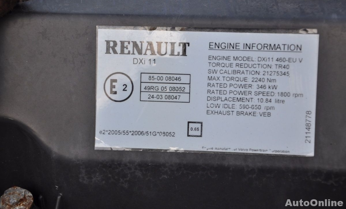 Renault DXi11 Renault PREMIUM DXI - Motor za Kamion: slika Renault DXi11 Renault PREMIUM DXI - Motor za Kamion Renault DXi11 Renault PREMIUM DXI - Motor za Kamion: slika Renault DXi11 Renault PREMIUM DXI - Motor za Kamion