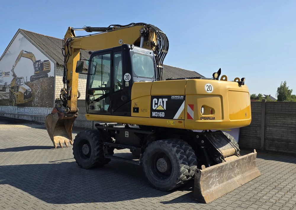 Caterpillar M316D, 2014 ROK, SZEROKIE MOSTY 275 CM, BEZ DPF i ADBLUE - Bager na kotačima: slika Caterpillar M316D, 2014 ROK, SZEROKIE MOSTY 275 CM, BEZ DPF i ADBLUE - Bager na kotačima Caterpillar M316D, 2014 ROK, SZEROKIE MOSTY 275 CM, BEZ DPF i ADBLUE - Bager na kotačima: slika Caterpillar M316D, 2014 ROK, SZEROKIE MOSTY 275 CM, BEZ DPF i ADBLUE - Bager na kotačima