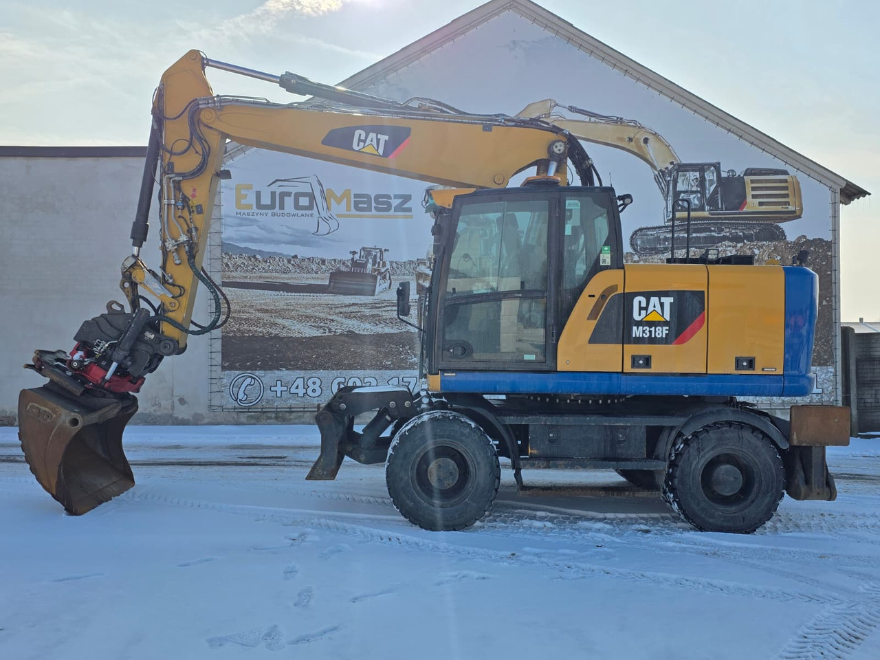 Caterpillar M318F, 2018 ROK, PODPORY + PŁUG, ROTOTILT - Bager na kotačima: slika Caterpillar M318F, 2018 ROK, PODPORY + PŁUG, ROTOTILT - Bager na kotačima Caterpillar M318F, 2018 ROK, PODPORY + PŁUG, ROTOTILT - Bager na kotačima: slika Caterpillar M318F, 2018 ROK, PODPORY + PŁUG, ROTOTILT - Bager na kotačima