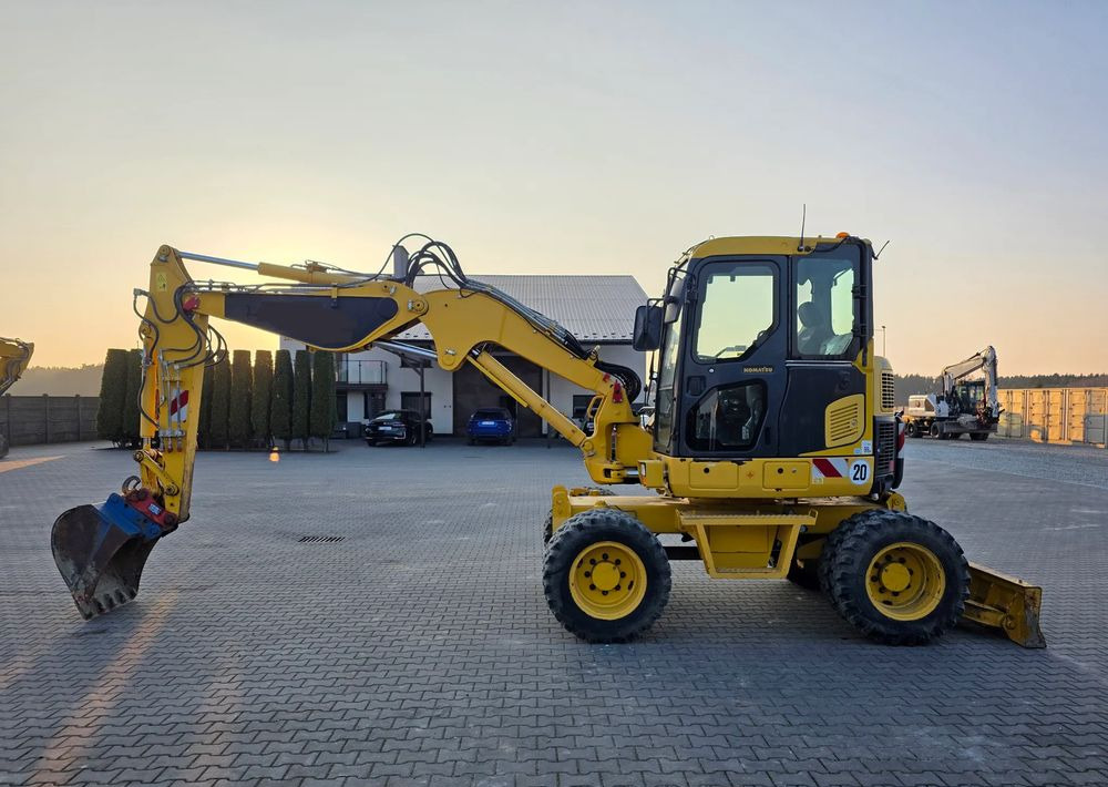 Bager na kotačima Komatsu PW 98MR-8, 2017 ROK, 5200 MTH, BEZ DPF i ADBLUE: slika Bager na kotačima Komatsu PW 98MR-8, 2017 ROK, 5200 MTH, BEZ DPF i ADBLUE