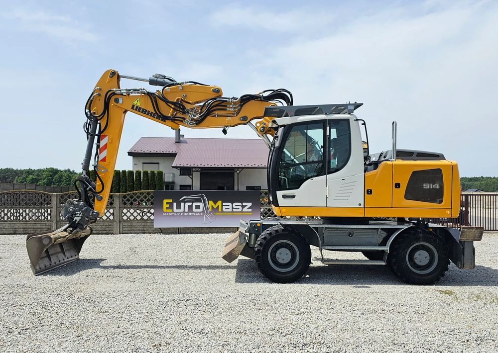 Liebherr A 914 Litronic, 2016 ROK, 4300 MTH - Bager na kotačima: slika  Liebherr A 914 Litronic, 2016 ROK, 4300 MTH - Bager na kotačima Liebherr A 914 Litronic, 2016 ROK, 4300 MTH - Bager na kotačima: slika  Liebherr A 914 Litronic, 2016 ROK, 4300 MTH - Bager na kotačima