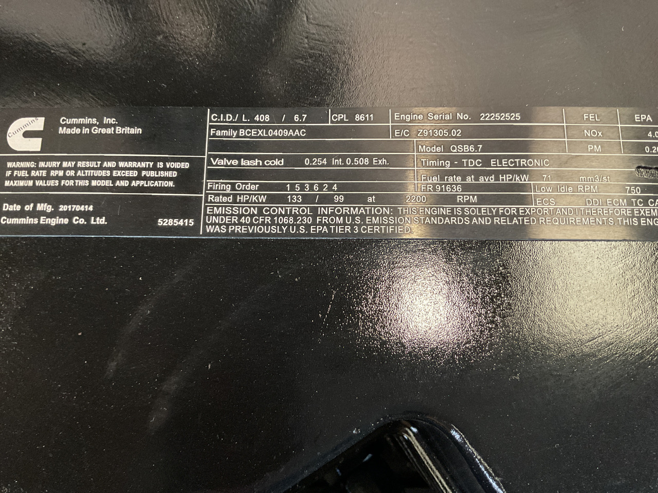 Cummins QSB6.7 (1) - Motor: slika Cummins QSB6.7 (1) - Motor Cummins QSB6.7 (1) - Motor: slika Cummins QSB6.7 (1) - Motor
