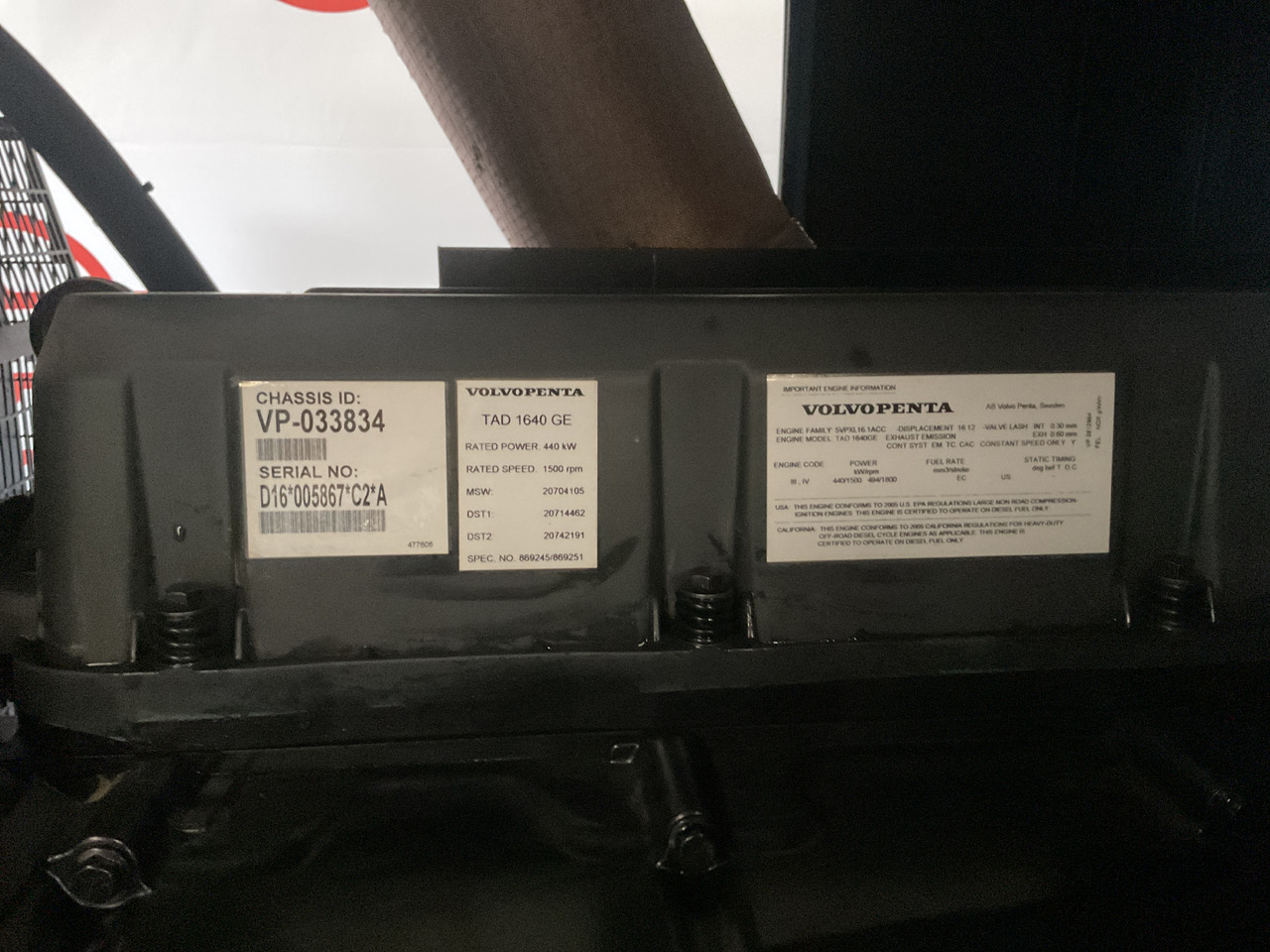 Volvo 500KVA, Generatorset. Like brand new. 98 Running hours since new! - Generatorski set: slika Volvo 500KVA, Generatorset. Like brand new. 98 Running hours since new! - Generatorski set Volvo 500KVA, Generatorset. Like brand new. 98 Running hours since new! - Generatorski set: slika Volvo 500KVA, Generatorset. Like brand new. 98 Running hours since new! - Generatorski set